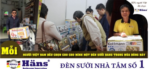 Loại đèn sưởi nhà tắm nào đáng mua nhất hiện nay?